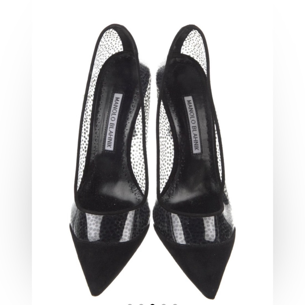 Manolo Blahnik PVC Pumps